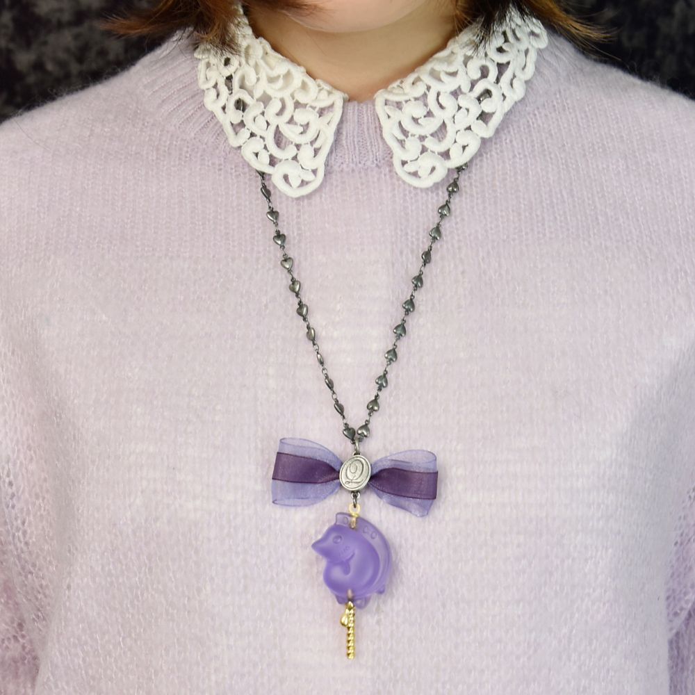 【キューポット】ジェイド・リーチ/ネックレス　グミキャンディー