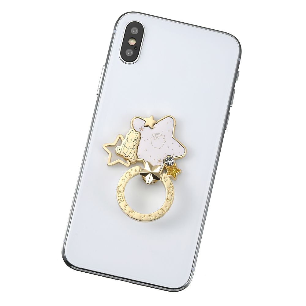 公式 ショップディズニー プーさん スマートフォンリング Starry Sky