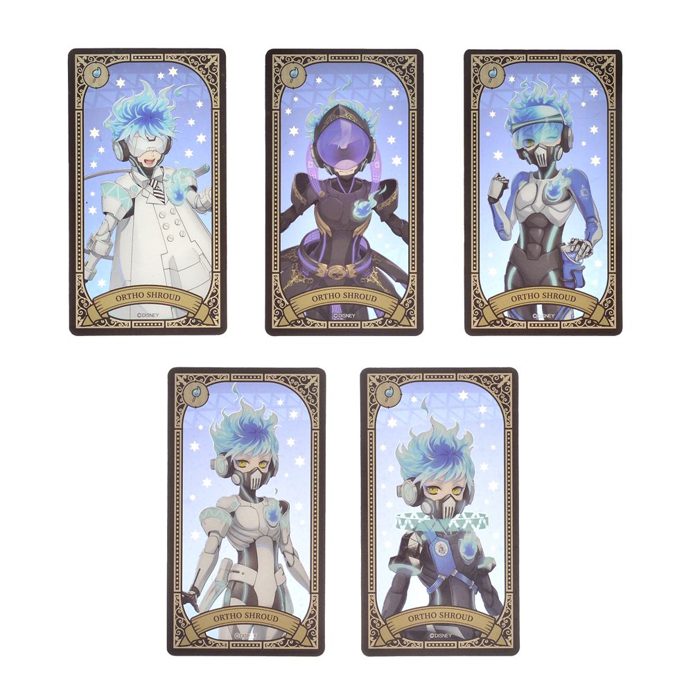 公式 ショップディズニー オルト シュラウド カードセット ホログラム ディズニー ツイステッドワンダーランド