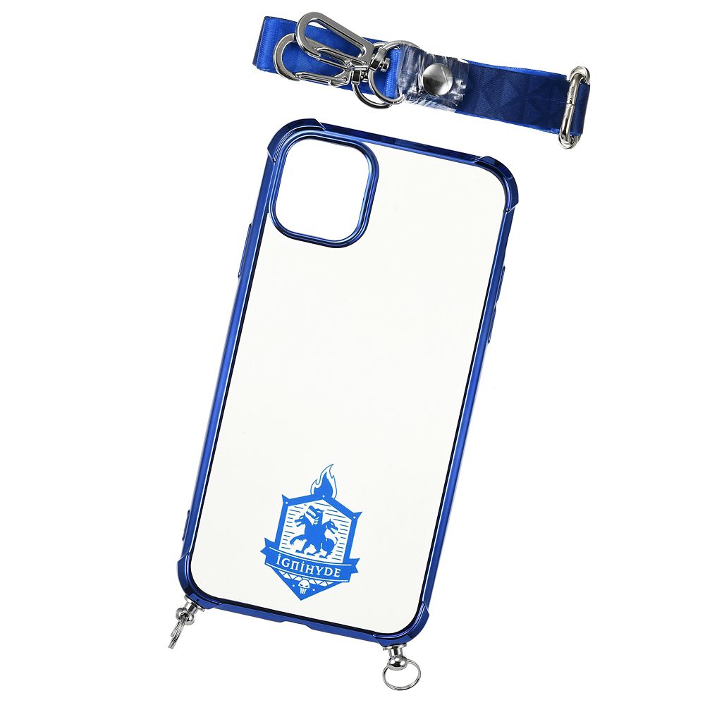 公式 ショップディズニー イグニハイド寮 Iphone 11用スマホケース カバー ストラップ付き 寮章 ディズニー ツイステッドワンダーランド