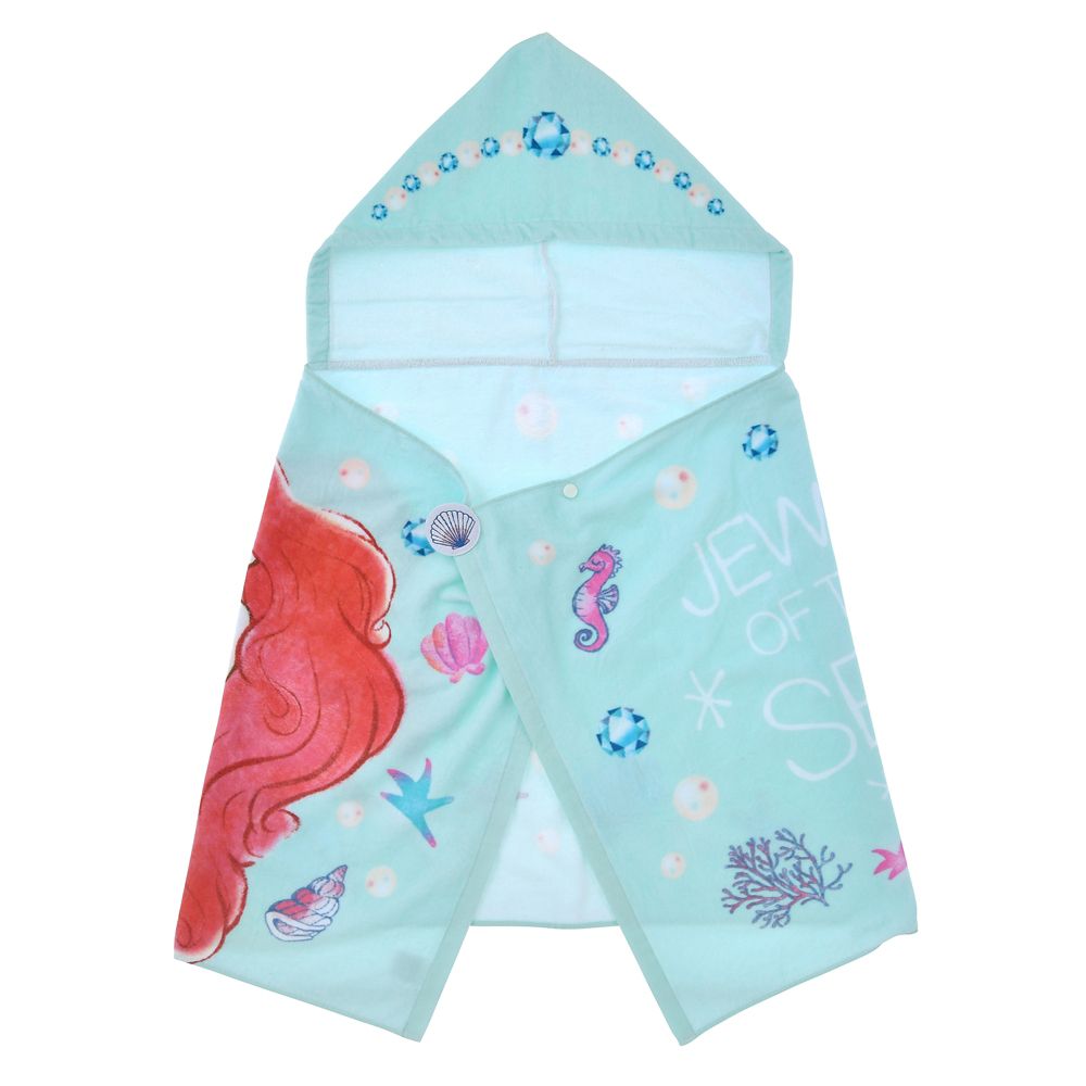 公式 ショップディズニー アリエル タオル フード シェル クリスタルドリーム Swim