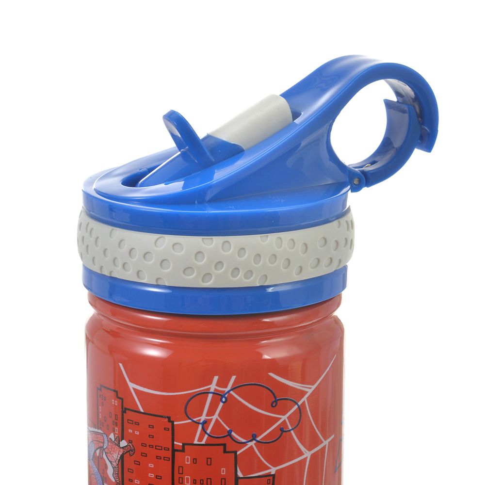 公式 ショップディズニー マーベル スパイダーマン 水筒 ウォーターボトル 手書き風