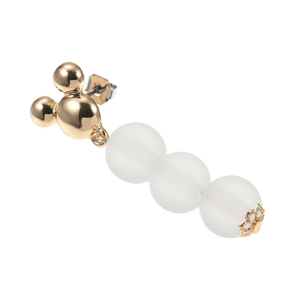 公式 ショップディズニー ミッキー ピアス 片耳用 アイコン フロストビーズ