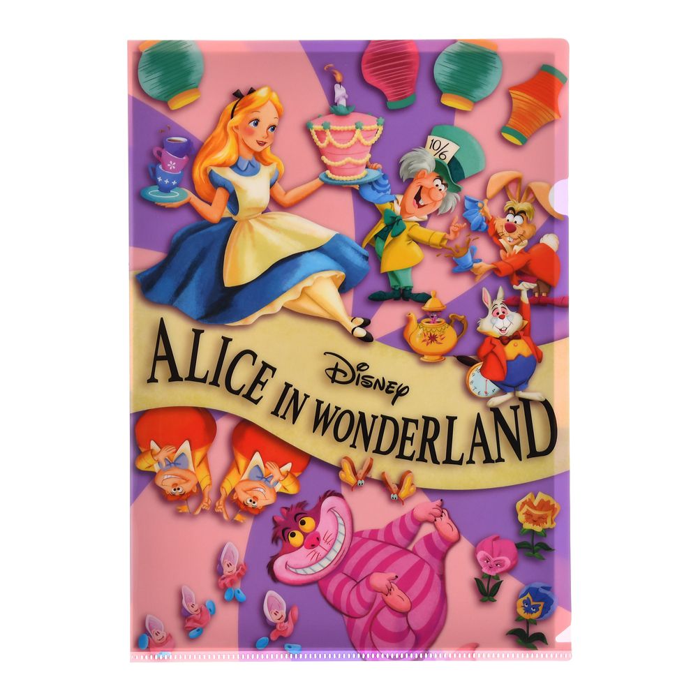 公式 ショップディズニー ふしぎの国のアリス クリアファイル Alice In Wonderland 70