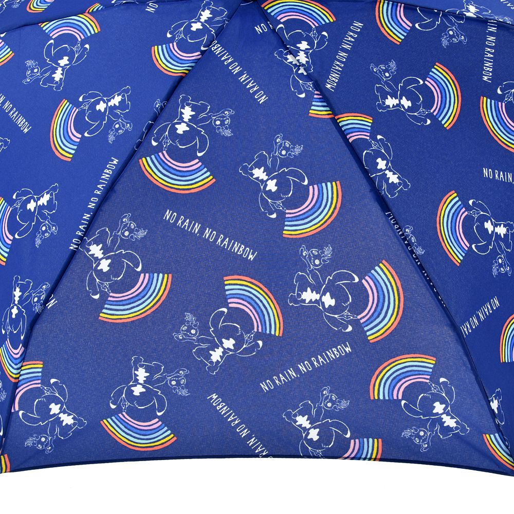 公式 ショップディズニー Wpc スティッチ スクランプ 折りたたみ傘 ポーチ付き Rainy Day 21