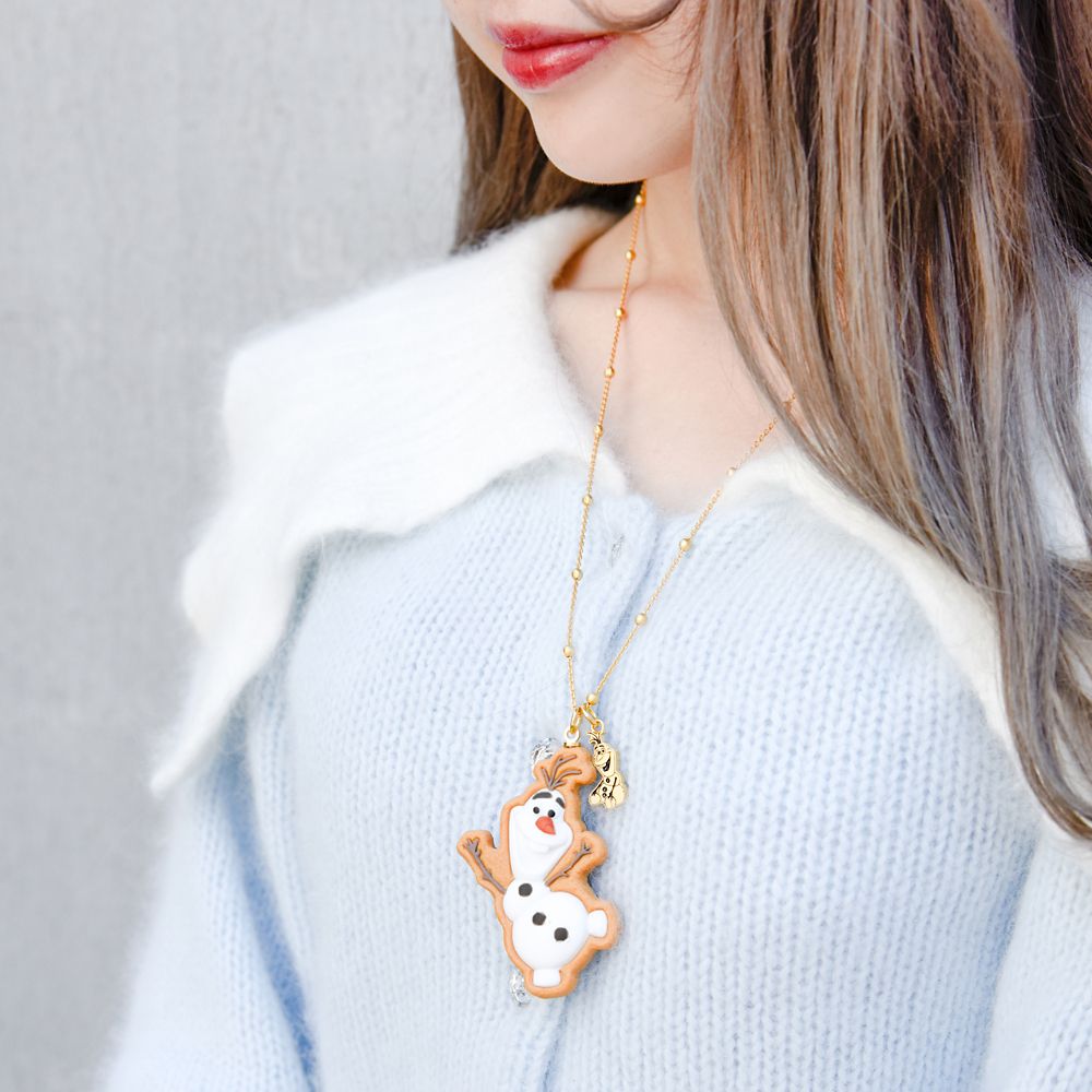 【キューポット】オラフ/ネックレス　シュガークッキー