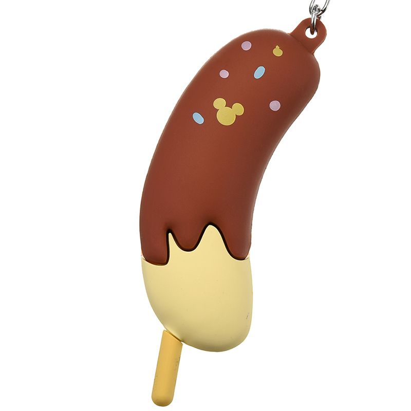公式 ショップディズニー ミッキー キーホルダー キーチェーン チョコバナナ 縁日