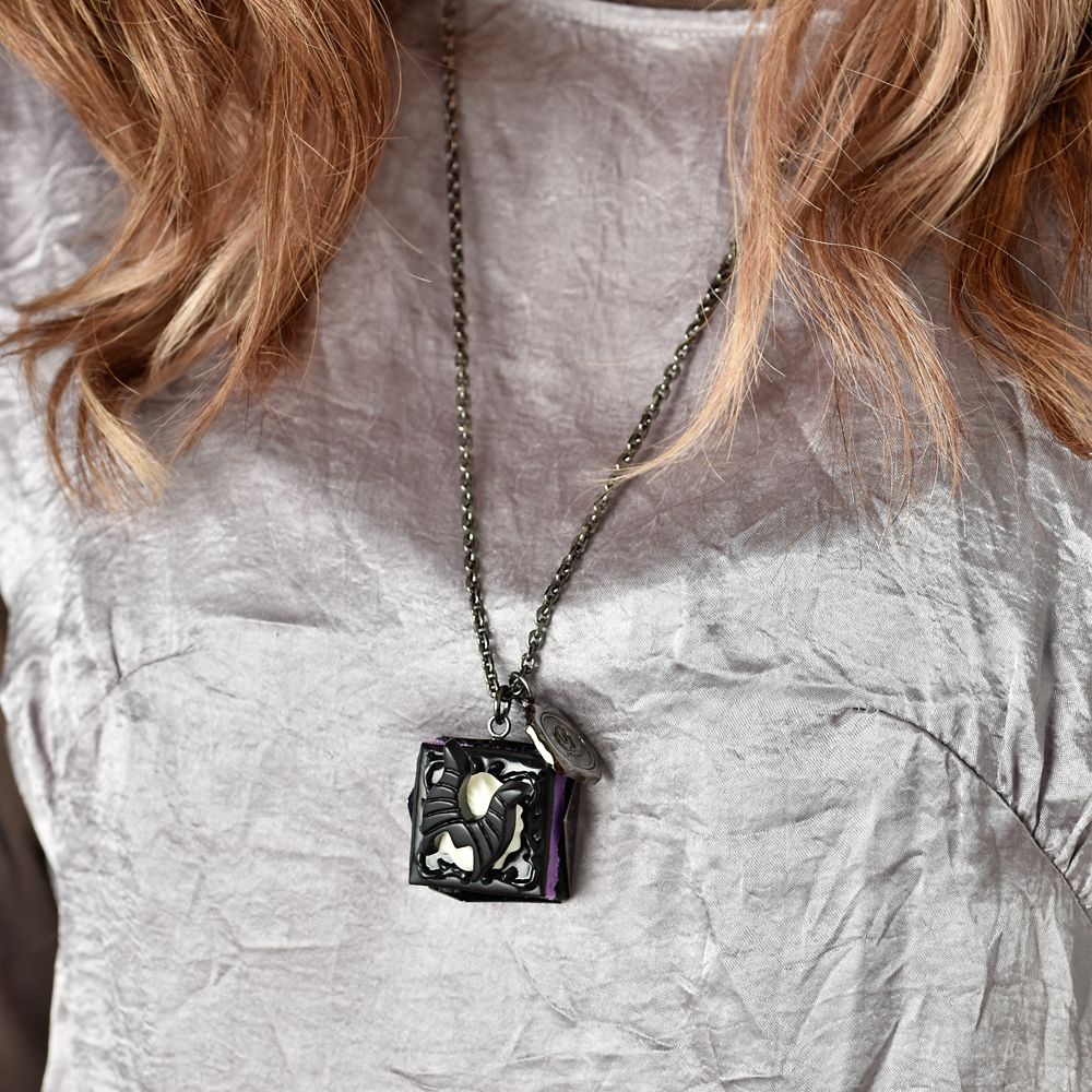 【キューポット】マレフィセント/ネックレス　プチケーキ