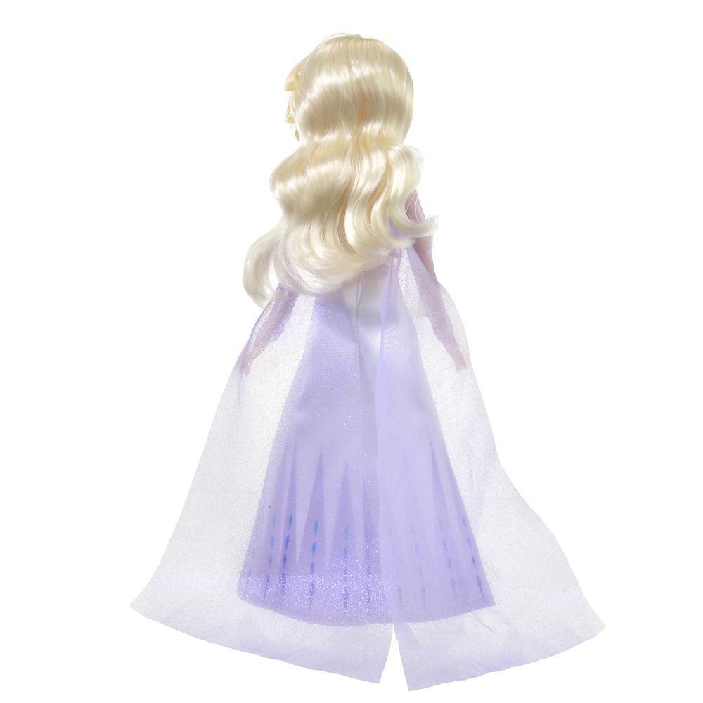 公式 ショップディズニー エルサ クラシックドール ヘアブラシ付き アナと雪の女王２