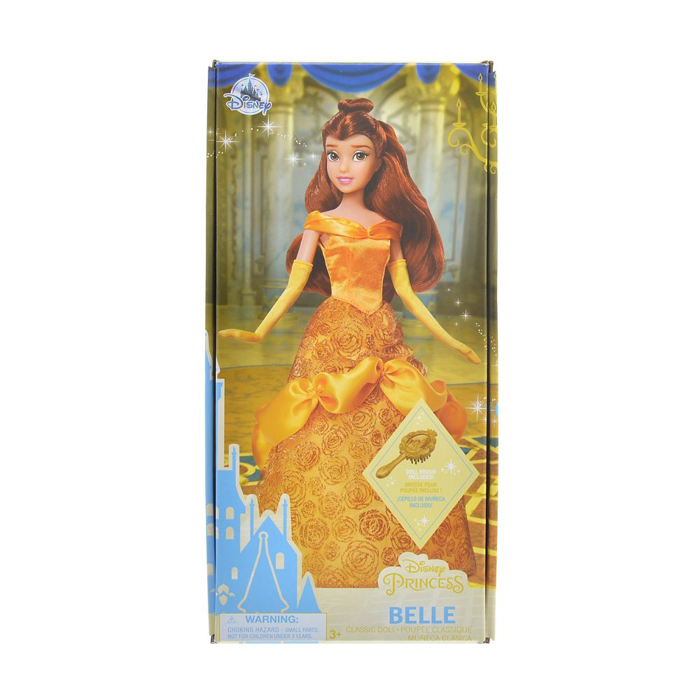 公式 ショップディズニー ベル クラシックドール ヘアブラシ付き