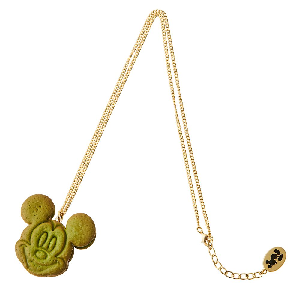 【キューポット】ミッキーマウス/ネックレス　アズキアイスクリーム クッキーサンド