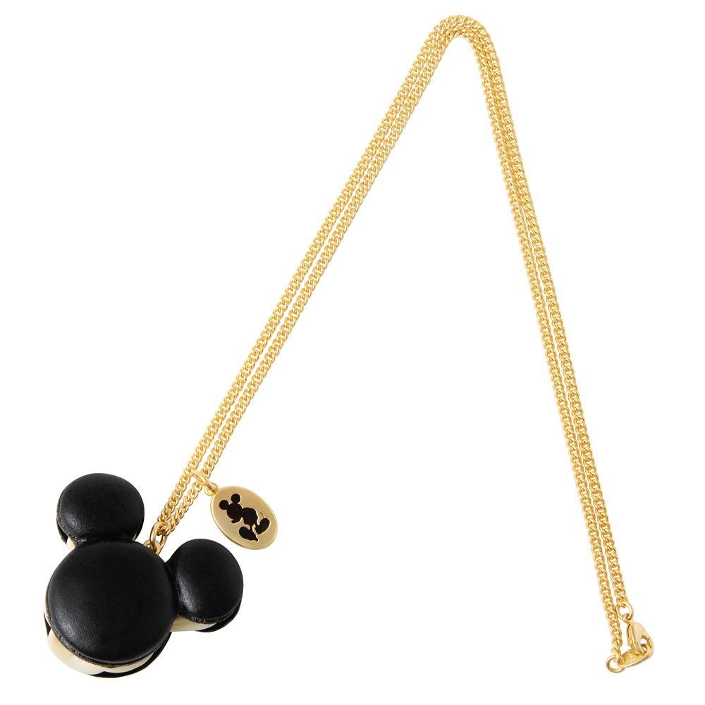 【キューポット】ミッキーマウス/ネックレス　マカロン