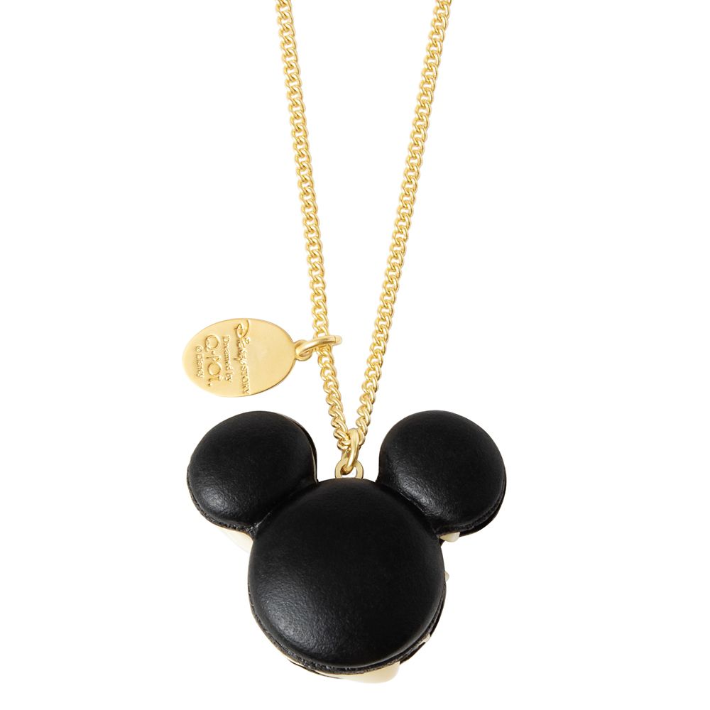 【キューポット】ミッキーマウス/ネックレス　マカロン