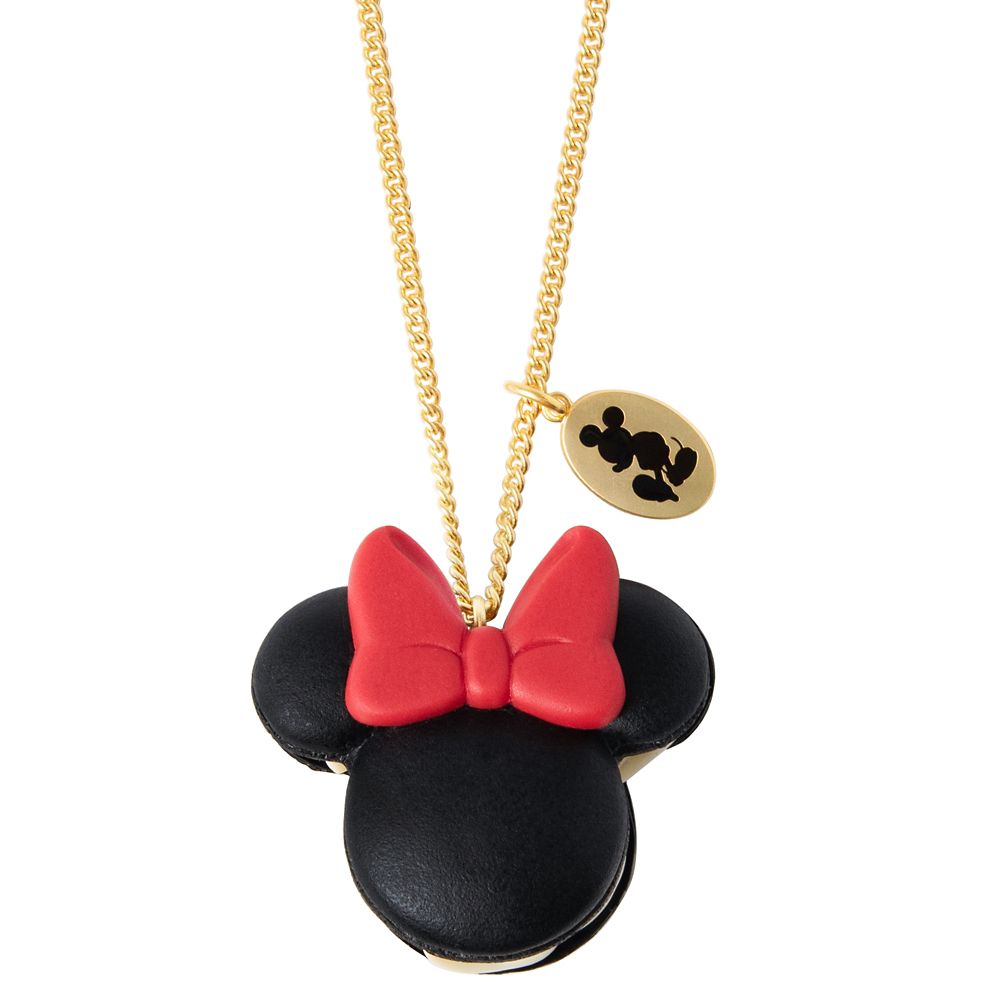 【キューポット】ミニーマウス/ネックレス　マカロン