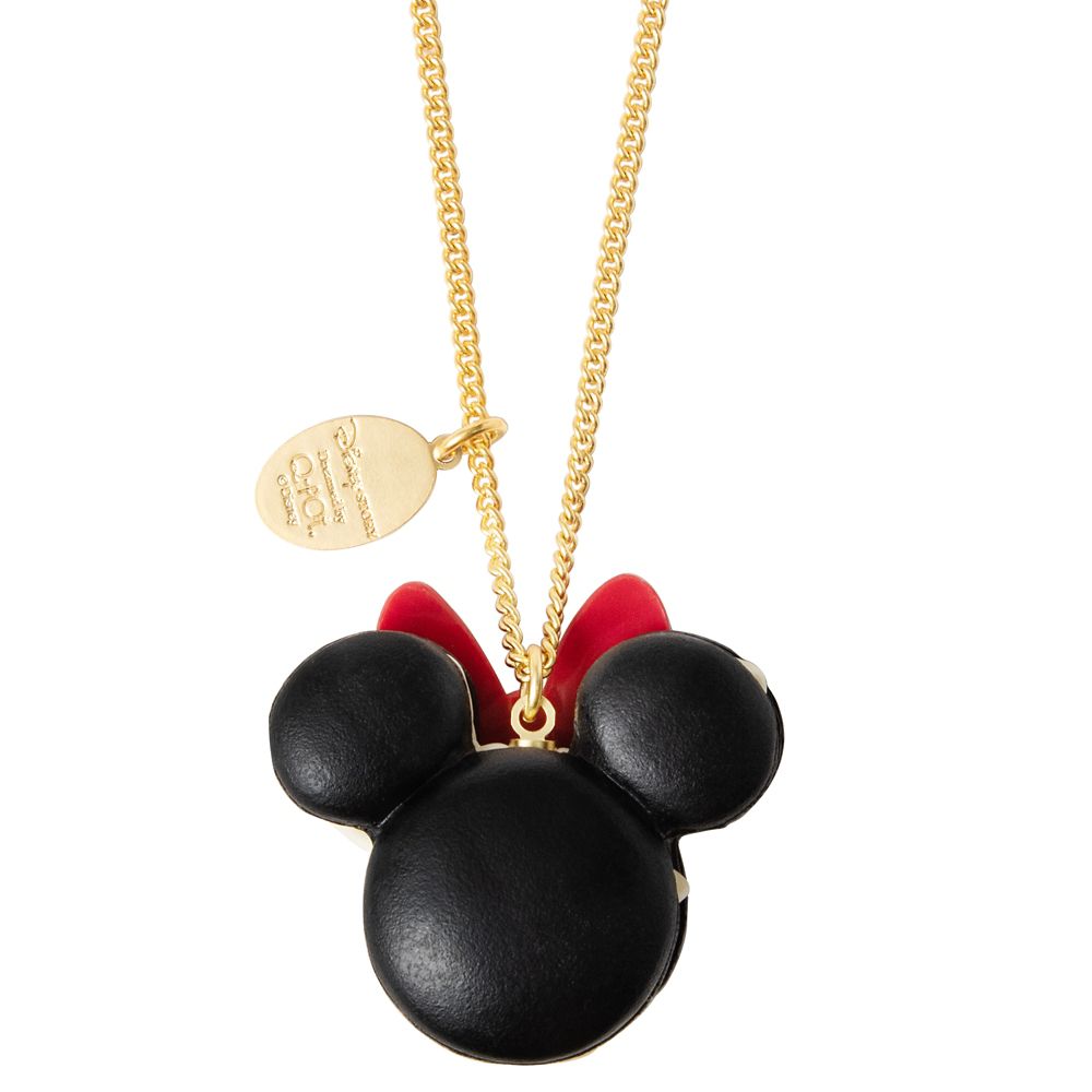 正規輸入品 Usディズニーストア ミニーサファイアネックレス Disney ネックレス ペンダント レディースファッション Buy