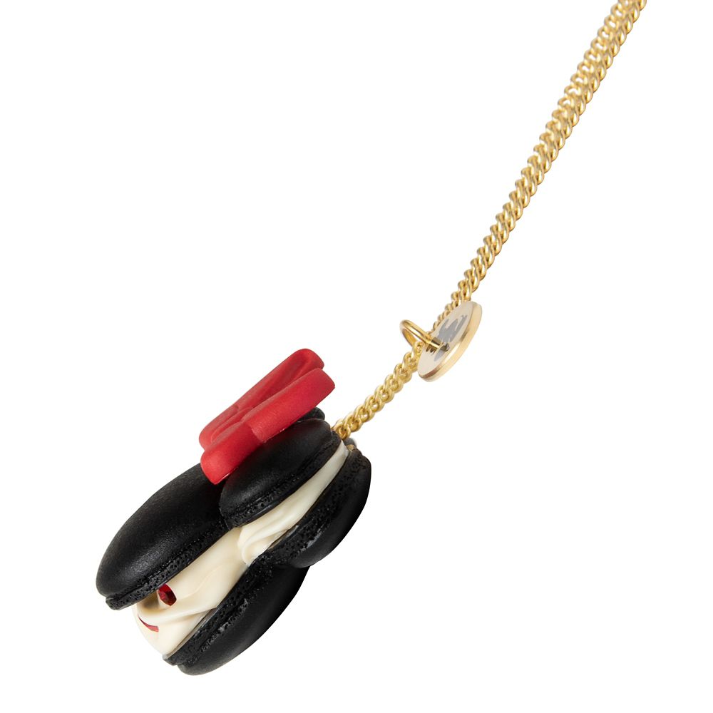 【キューポット】ミニーマウス/ネックレス　マカロン