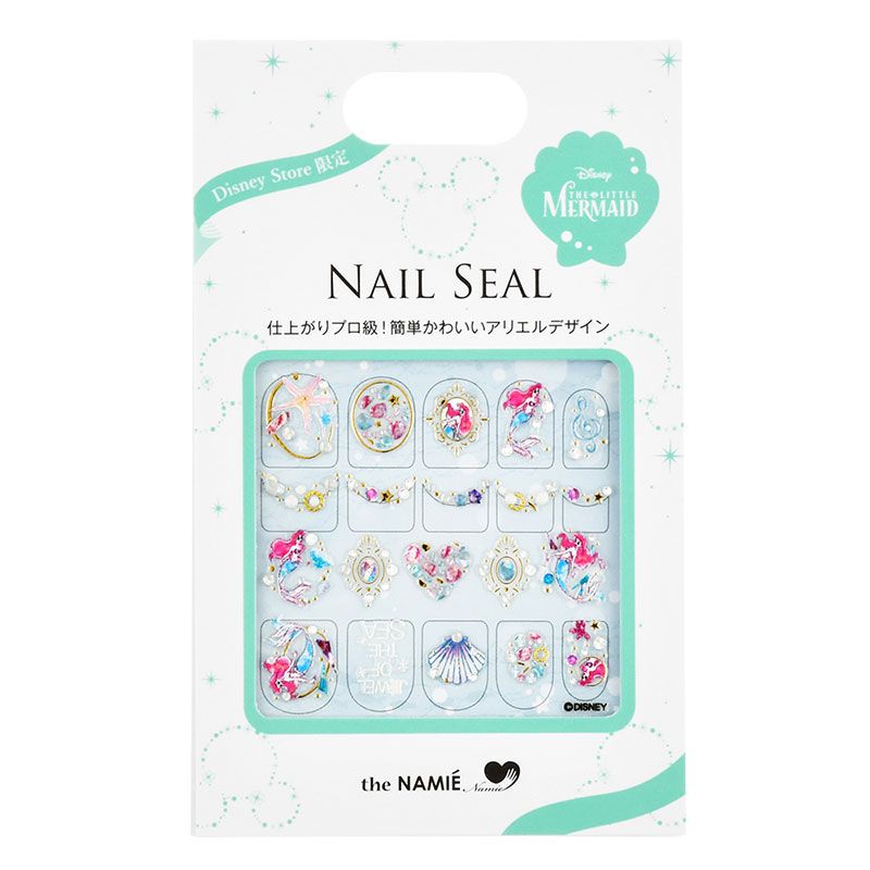 公式 ショップディズニー The Namie Nail Art Collection アリエル ネイルシール アイコン