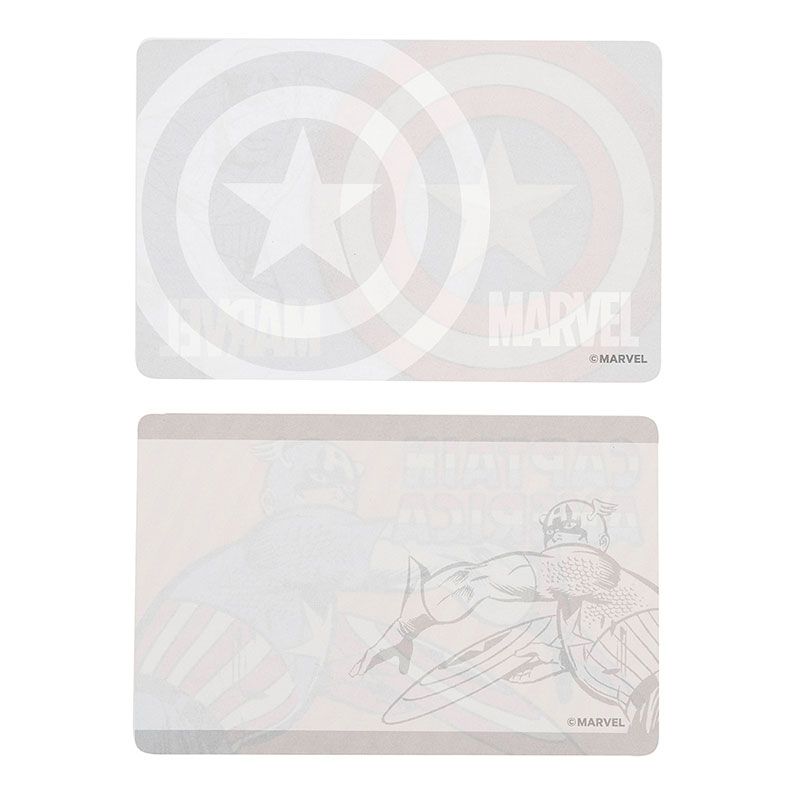 公式 ショップディズニー アウトレット マーベル キャプテン アメリカ メモ帳 カセットテープ コミック