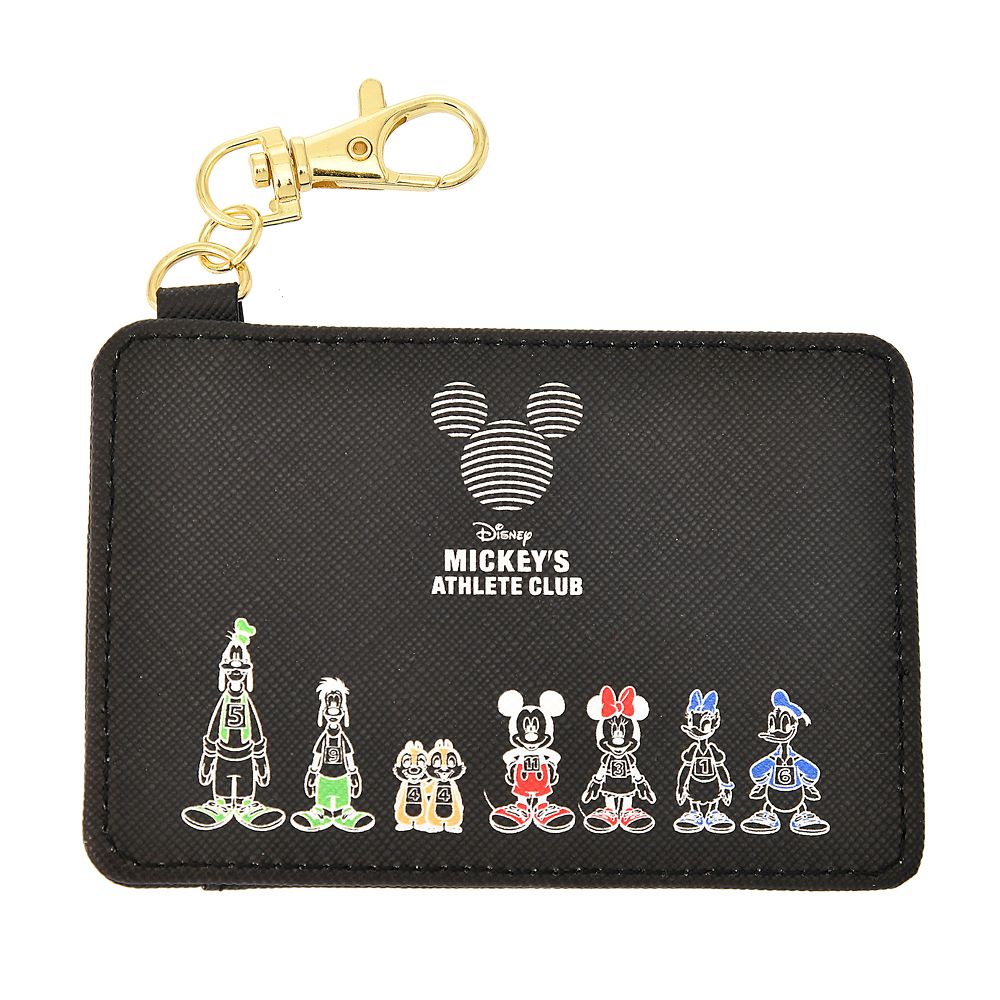 公式 ショップディズニー ミッキー フレンズ 定期入れ パスケース Mickeys Athlete Club