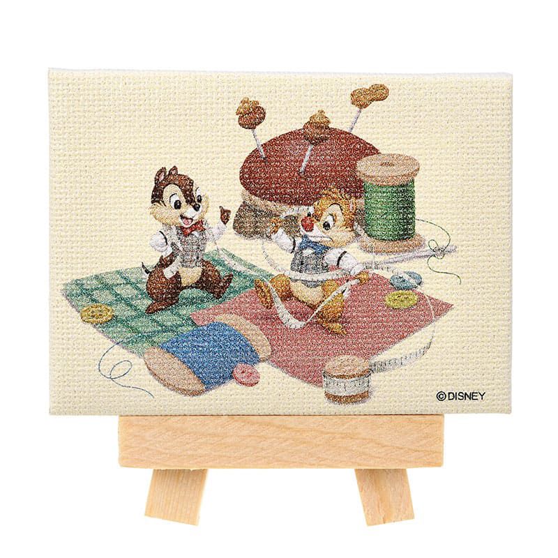 公式 ショップディズニー チップ デール キャンバスアート ミニ Chip Dale Autumn Collection