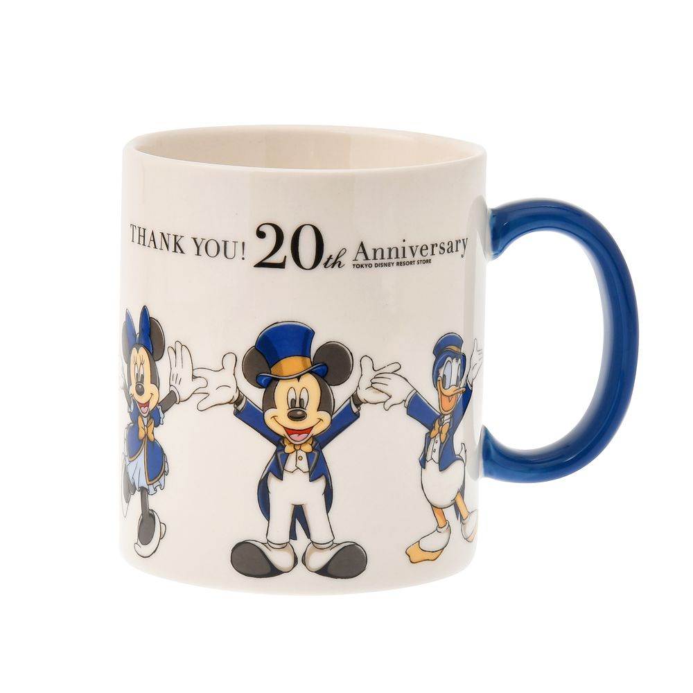 公式 ショップディズニー ミッキー フレンズ マグカップ Tokyo Disney Resort Store th Anniversary