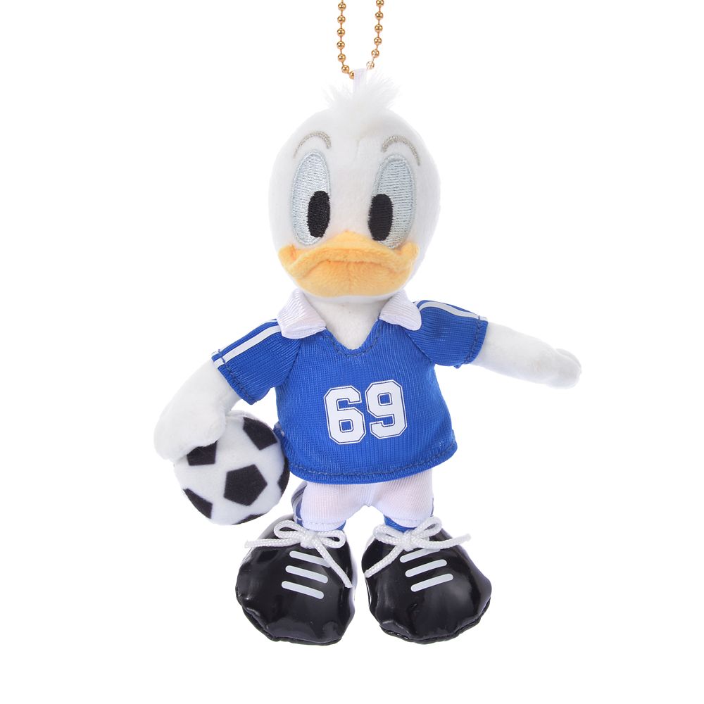 公式 ショップディズニー ドナルド ぬいぐるみキーホルダー キーチェーン Sports