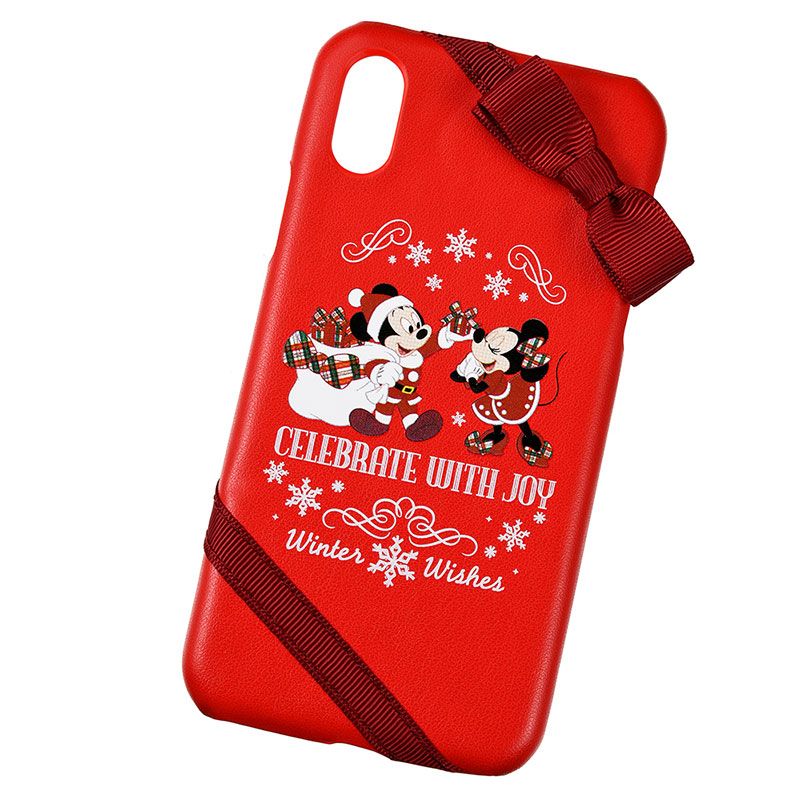 公式 ショップディズニー ミッキー ミニー Iphone X Xs用スマホケース カバー Disney Christmas