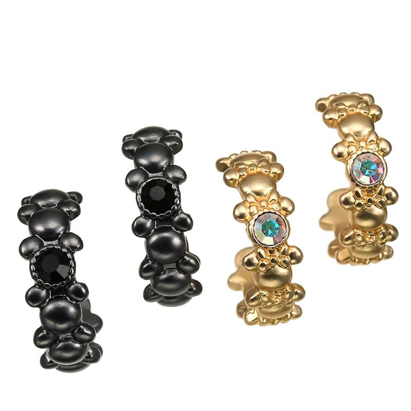 公式 ショップディズニー ミッキー ミニー ピアス ペア フープ風