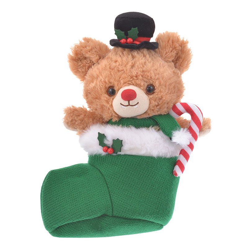 公式 ショップディズニー アウトレット ユニベアシティ ぬいぐるみ専用コスチューム クリスマス ニット 靴下 ボーイ