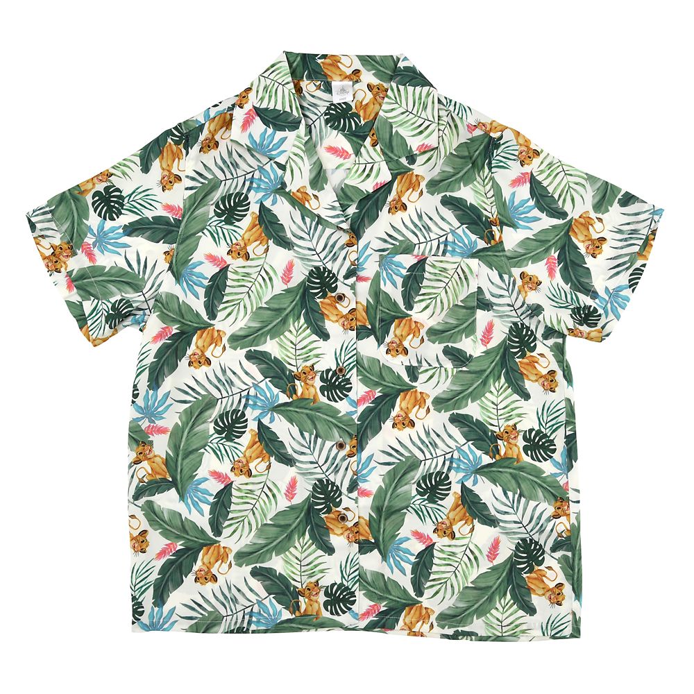 公式 ショップディズニー シンバ 半袖シャツ アロハ風 Tee Aloha