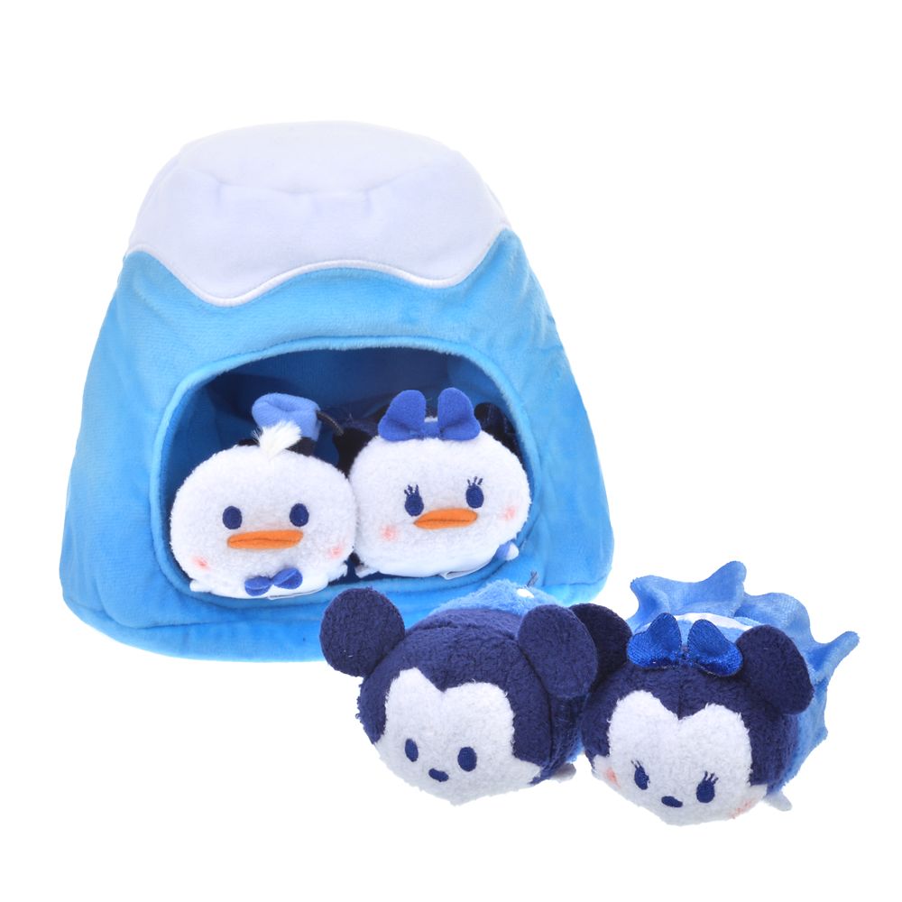 公式 ショップディズニー ツムツム ぬいぐるみ ミッキー フレンズ 富士山ケース セット Tsum Tsum