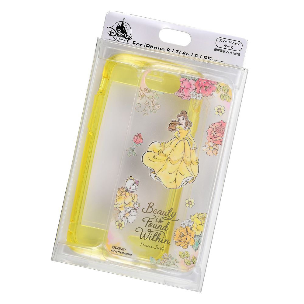 公式 ショップディズニー Ijoy ベル ポット夫人とチップ Iphone 6 6s 7 8 Se 第2世代 用スマホケース カバー Clear プリンセスダンス
