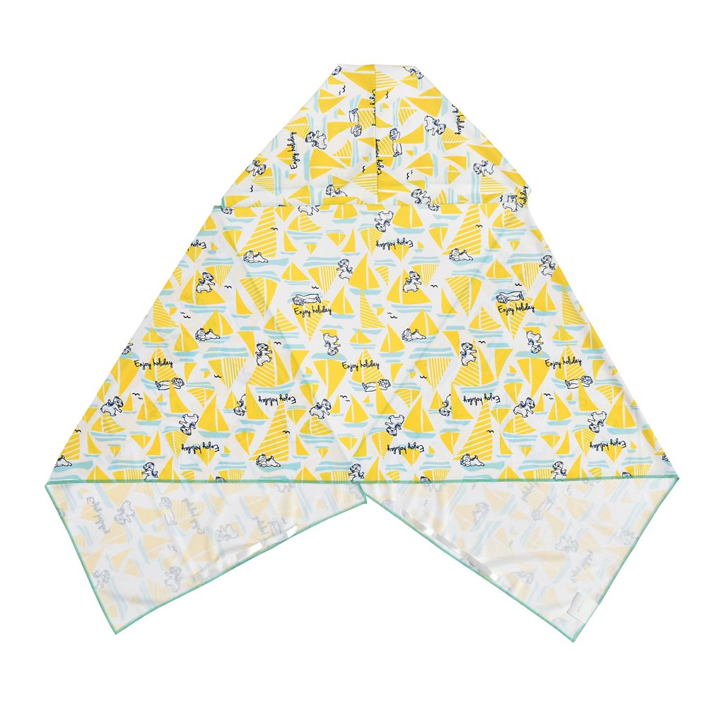 公式 ショップディズニー チップ デール クールタオル フード付き Uv Cut Enjoy Summer