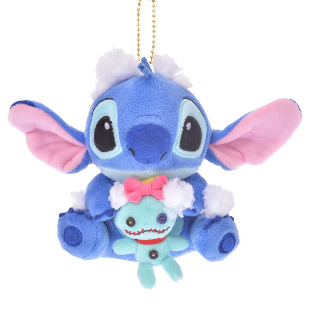 公式 ショップディズニー スティッチ スクランプ ぬいぐるみキーホルダー キーチェーン Stitch Day 2020