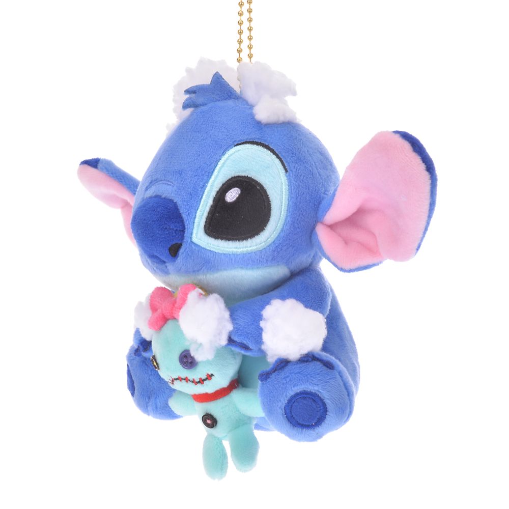 公式 ショップディズニー アウトレット スティッチ スクランプ ぬいぐるみキーホルダー キーチェーン Stitch Day