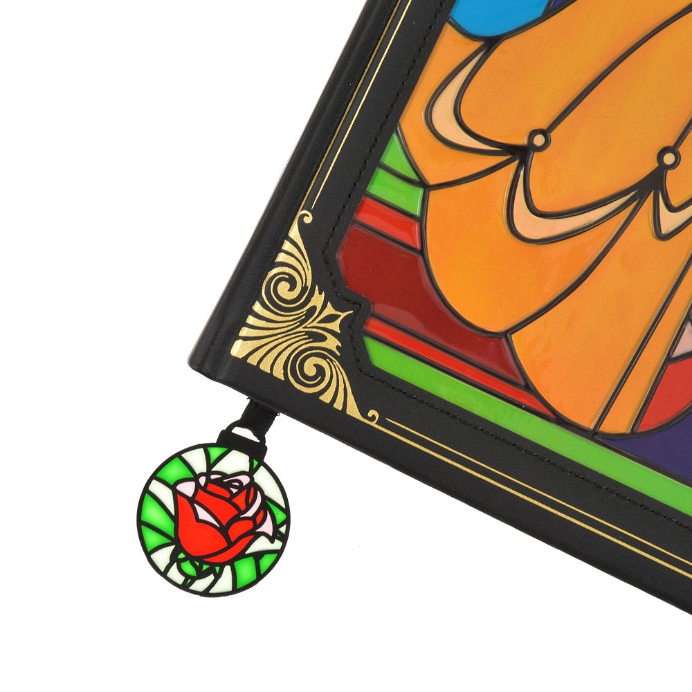 公式 ショップディズニー 美女と野獣 ノートブック Stained Glass Window
