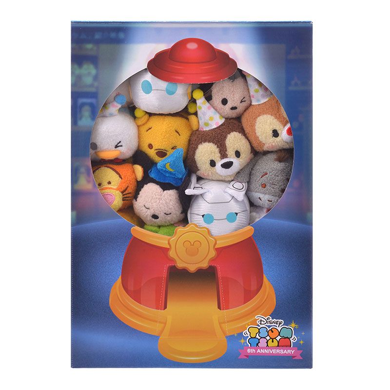 公式 ショップディズニー ツムツム ぬいぐるみ ディズニーキャラクター 6周年記念セット Tsum Tsum