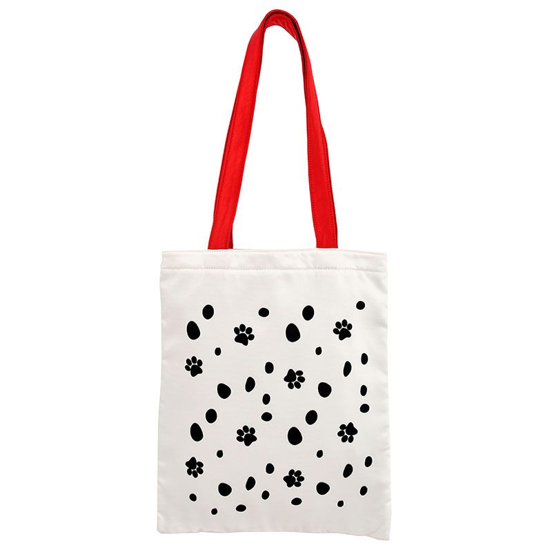 公式 ショップディズニー アウトレット 101匹わんちゃん トートバッグ サテン フロッキー