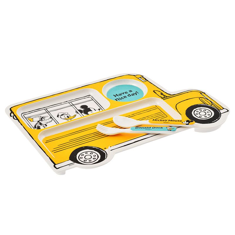 公式 ショップディズニー ミッキー ドナルド グーフィー プレート セット ウィークデー