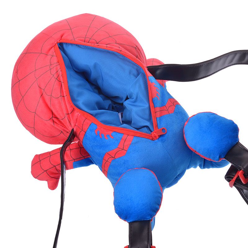 公式 ショップディズニー マーベル スパイダーマン リュックサック バックパック ぬいぐるみ風