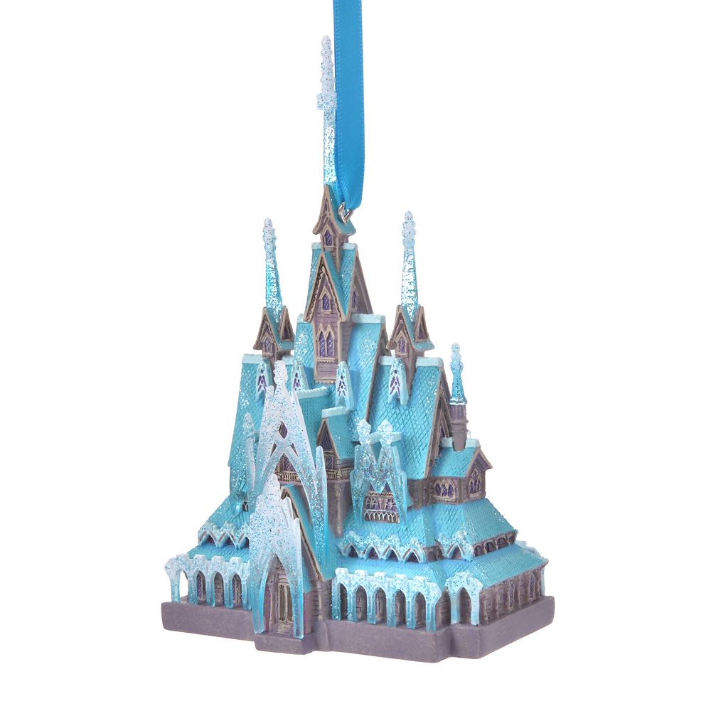 公式 ショップディズニー アナと雪の女王 オーナメント アレンデール城 Disney Castle Collection