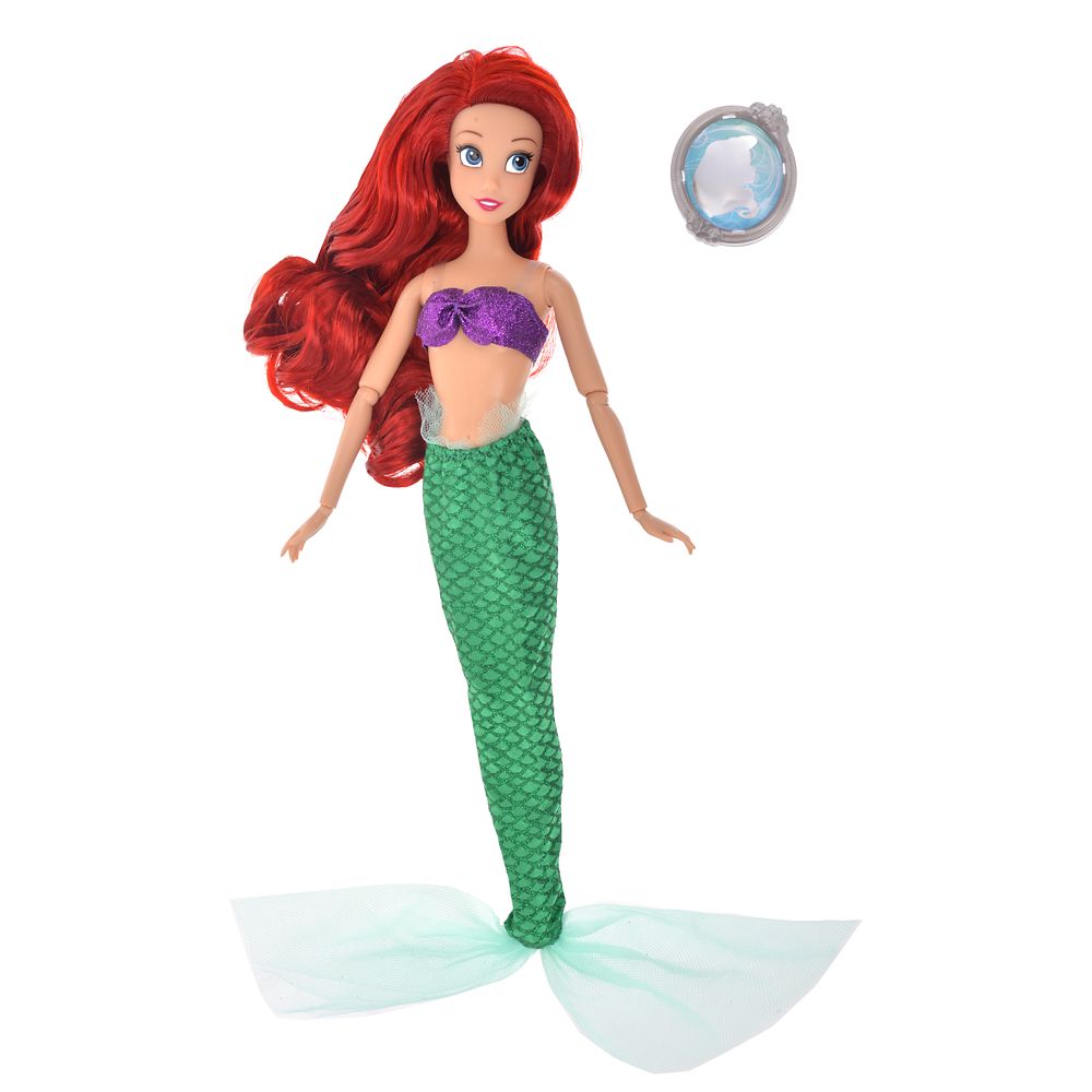 公式 ショップディズニー アリエル クラシックドール クリップペンダント付き