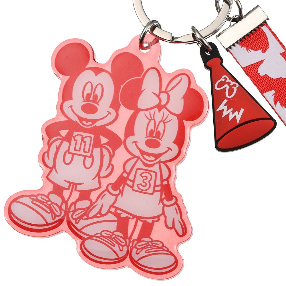 公式 ショップディズニー ミッキー ミニー キーホルダー キーチェーン Mickeys Athlete Club