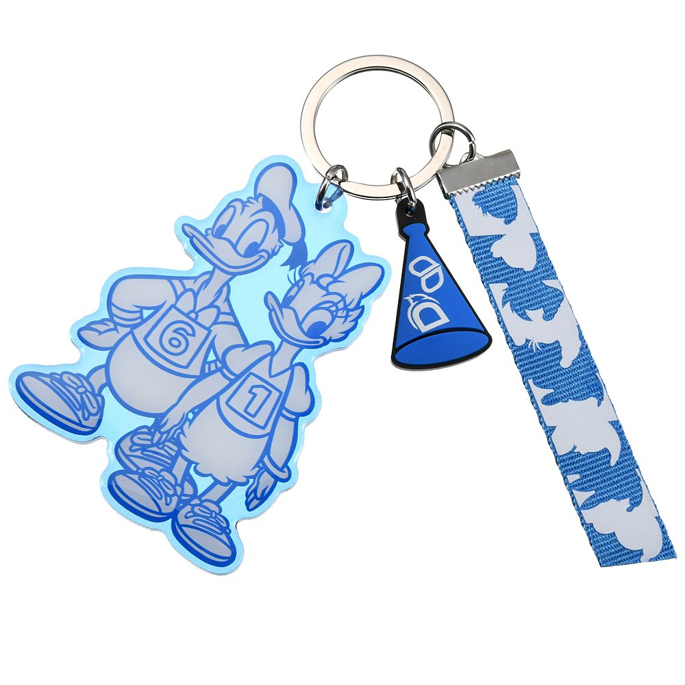 公式 ショップディズニー アウトレット ドナルド デイジー キーホルダー キーチェーン Mickeys Athlete Club