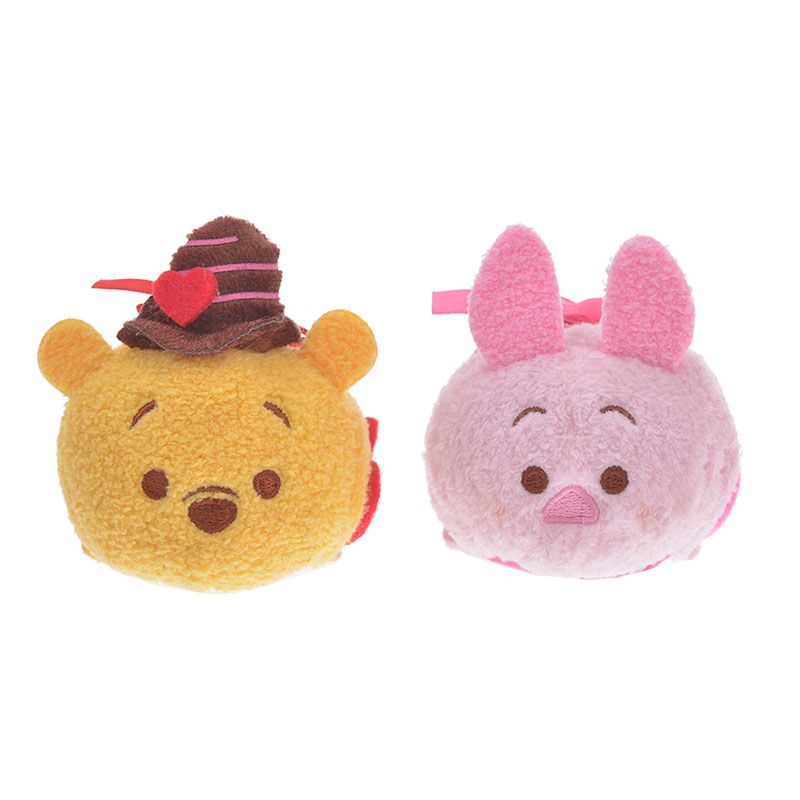 公式 ショップディズニー ツムツム ぬいぐるみ プーさん ピグレット ミニ S バレンタイン Tsum Tsum