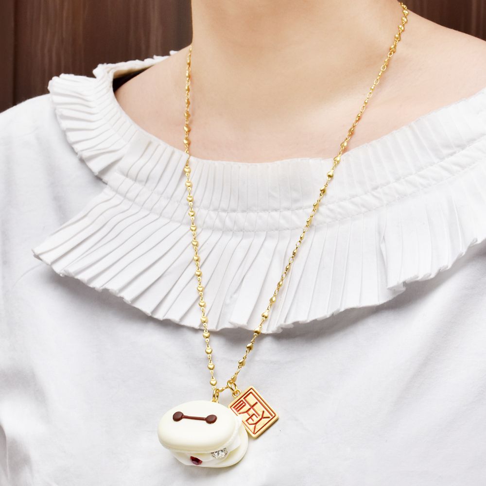 【キューポット】ベイマックス/ネックレス　マカロン