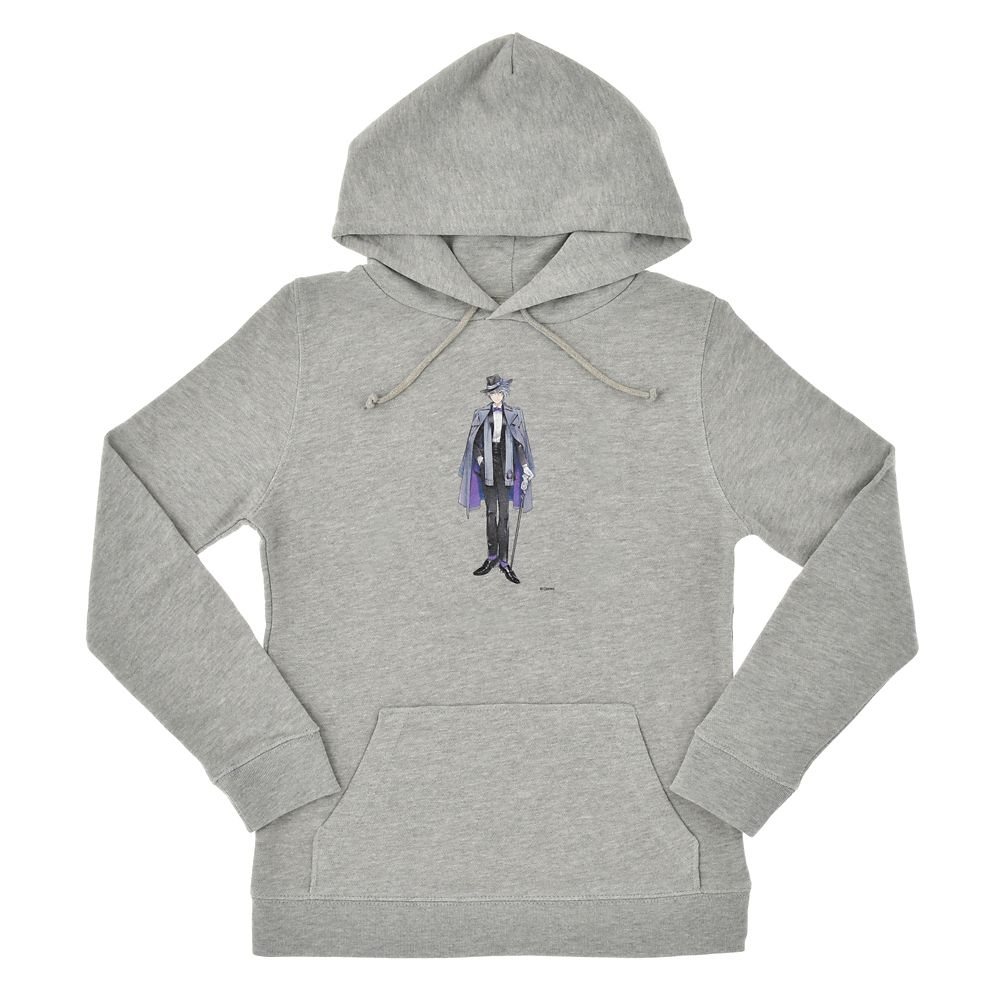 公式 ショップディズニー アズール アーシェングロット パーカー レディース M グレー 寮服 ディズニー ツイステッドワンダーランド