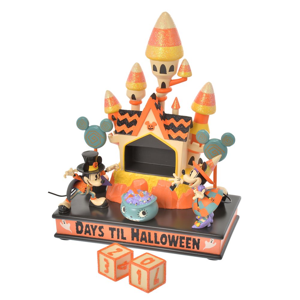 公式 ショップディズニー 送料無料 ミッキー ミニー カウントダウンカレンダー フィギュア Disney Halloween