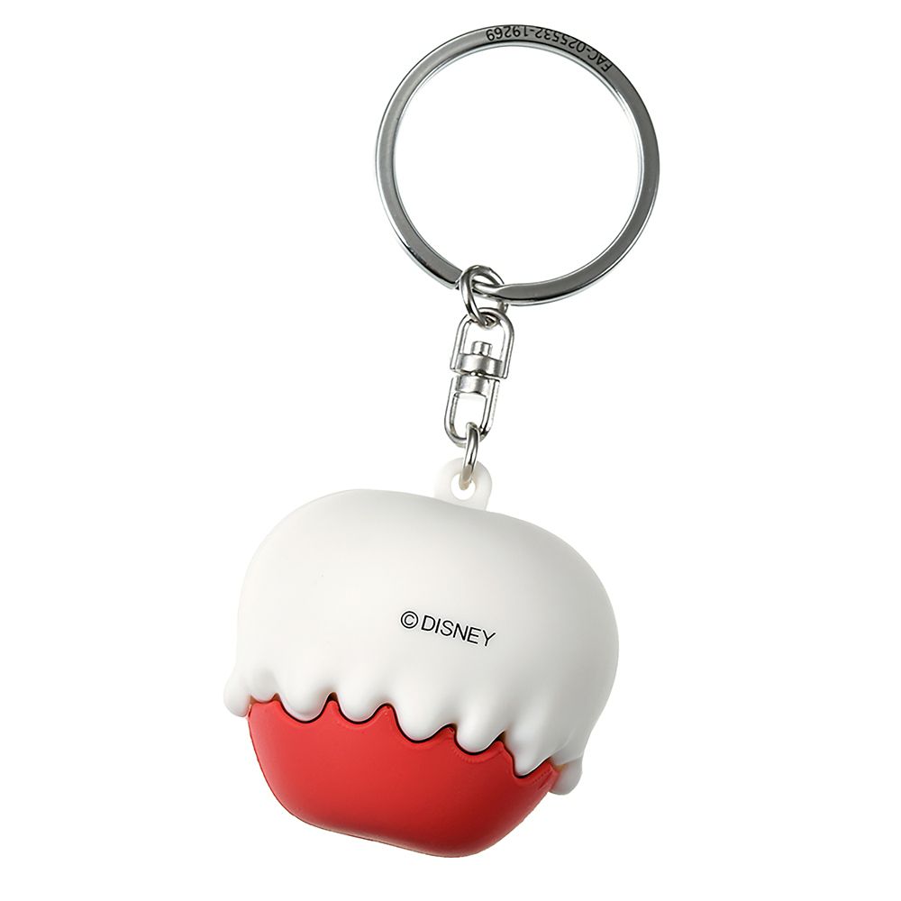公式 ショップディズニー 白雪姫 キーホルダー キーチェーン 毒リンゴ 3d