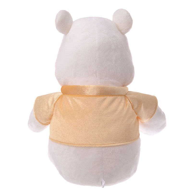 公式 ショップディズニー D Made 名入れ プーさん ぬいぐるみ L White Pooh ゴールド